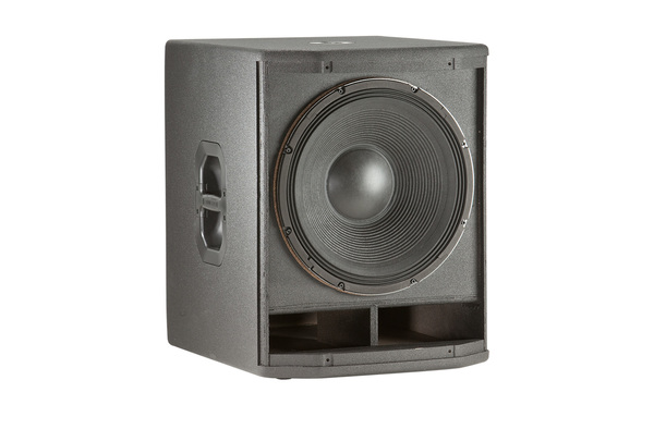 PRX418S COMPACT 18" PORTABLE SUBWOOFER SYSTEM;35HZ FREQ. RANGE, 2400W PEAK POWER HANDLING, 130DB MAX SPL